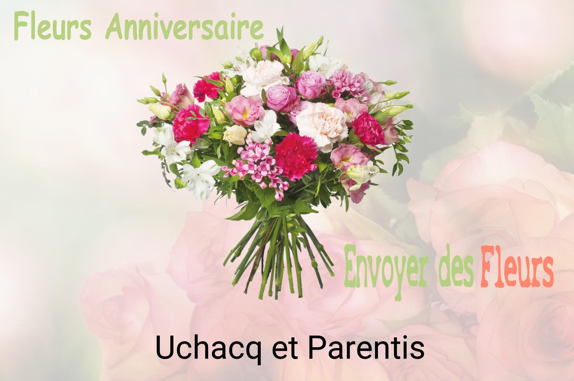 Bouquet de fleurs d’anniversaire livré à Uchacq-et-Parentis