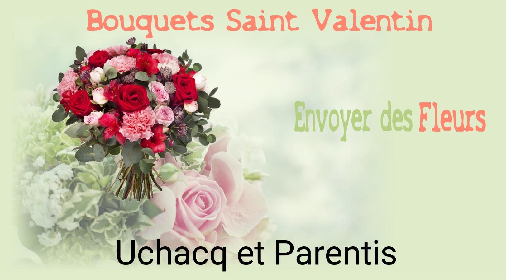 Roses de Saint-Valentin livrées à Uchacq-et-Parentis
